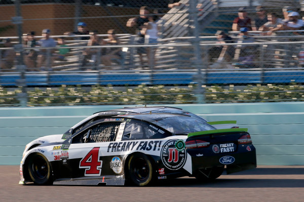 Monster Energy NASCAR Cup Series
Ford EcoBoost 400
Homestead-Miami Speedway, Homestead, FL USA
Sunday 19 November 2017
Kevin Harvick, Stewart-Haas Racing, Jimmy John's Ford Fusion Brad Keselowski, Team Penske, Miller Lite Ford Fusion
World Copyright: Matthew T. Thacker
LAT Images Monster Energy NASCAR Cup Series
Ford EcoBoost 400
Homestead-Miami Speedway, Homestead, FL USA
Sunday 19 November 2017
Kevin Harvick, Stewart-Haas Racing, Jimmy John's Ford Fusion Brad Keselowski, Team Penske, Miller Lite Ford Fusion
World Copyright: Matthew T. Thacker
LAT Images
