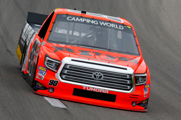 NASCAR Camping World Truck Series
Toyota Tundra 250
Kansas Speedway, Kansas City, KS USA
Thursday 11 May 2017
Grant Enfinger, Ride TV Toyota Tundra
World Copyright: Russell LaBounty
LAT Images
ref: Digital Image 17KAN1rl_0047