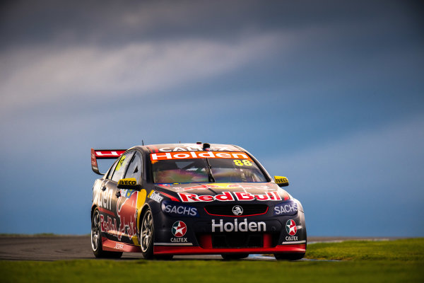 2017 Supercars Championship Round 3. 
Phillip Island 500, Phillip Island, Victoria, Australia.
Friday 21st April to Sunday 23rd April 2017.
Jamie Whincup drives the #88 Red Bull Holden Racing Team Holden Commodore VF.
World Copyright: Daniel Kalisz/LAT Images
Ref: Digital Image 210417_VASCR3_DKIMG_1743.JPG