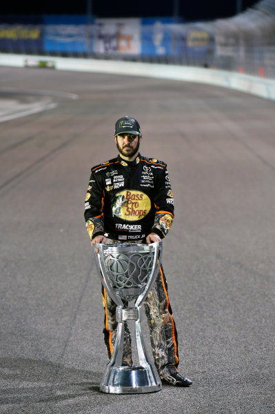 Monster Energy NASCAR Cup Series
Ford EcoBoost 400
Homestead-Miami Speedway, Homestead, FL USA
Monday 20 November 2017
Martin Truex Jr, Furniture Row Racing, Bass Pro Shops / Tracker Boats Toyota Camry celebrates winning the 2017 Monster Energy Cup Series Championship
World Copyright: Nigel Kinrade
LAT Images Monster Energy NASCAR Cup Series
Ford EcoBoost 400
Homestead-Miami Speedway, Homestead, FL USA
Monday 20 November 2017
Martin Truex Jr, Furniture Row Racing, Bass Pro Shops / Tracker Boats Toyota Camry celebrates winning the 2017 Monster Energy Cup Series Championship
World Copyright: Nigel Kinrade
LAT Images