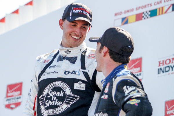 31 July - 2 August, 2015, Lexington, Ohio USA
Graham Rahal talks to Simon Pagenaud on the podium
?2015, Sam Cobb
LAT Photo USA 31 July - 2 August, 2015, Lexington, Ohio USA
Graham Rahal talks to Simon Pagenaud on the podium
?2015, Sam Cobb
LAT Photo USA