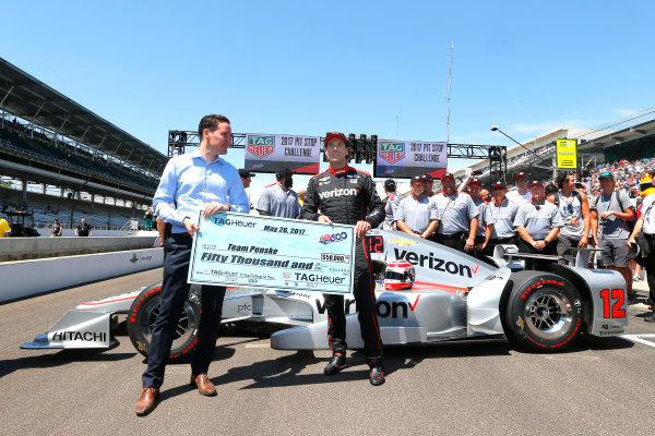 Verizon IndyCar Series
Indianapolis 500 Carb Day
Indianapolis Motor Speedway, Indianapolis, IN USA
Friday 26 May 2017
Will Power, Team Penske Chevrolet Pit Stop Competition
World Copyright: Russell LaBounty
LAT Images