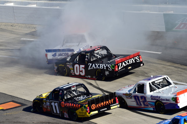 28-29 October, 2016, Martinsville, Virginia USA
Ben Kennedy spins with John Wes Townley
?2016, John Harrelson / LAT Photo USA 28-29 October, 2016, Martinsville, Virginia USA
Ben Kennedy spins with John Wes Townley
?2016, John Harrelson / LAT Photo USA