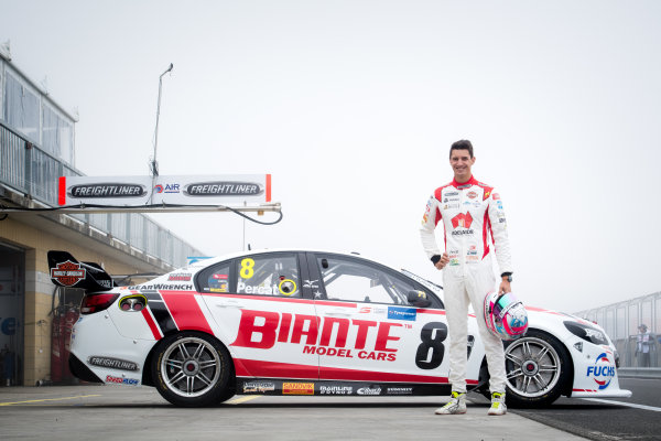 2017 Supercars Championship Round 2.
Tasmania SuperSprint, Simmons Plains Raceway, Tasmania, Australia.
Friday April 7th to Sunday April 9th 2017.
Nick Percat driver of the #8 Team Clipsal Brad Jones Racing Commodore VF.
World Copyright: Daniel Kalisz/LAT Images
Ref: Digital Image 070417_VASCR2_DKIMG_0050.JPG 2017 Supercars Championship Round 2.
Tasmania SuperSprint, Simmons Plains Raceway, Tasmania, Australia.
Friday April 7th to Sunday April 9th 2017.
Nick Percat driver of the #8 Team Clipsal Brad Jones Racing Commodore VF.
World Copyright: Daniel Kalisz/LAT Images
Ref: Digital Image 070417_VASCR2_DKIMG_0050.JPG