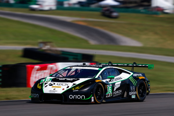 IMSA WeatherTech SportsCar Championship
Michelin GT Challenge at VIR
Virginia International Raceway, Alton, VA USA
Friday 25 August 2017
16, Lamborghini, Lamborghini Huracan GT3, GTD, Corey Lewis, Geert Jeroen Mul
World Copyright: Jake Galstad
LAT Images IMSA WeatherTech SportsCar Championship
Michelin GT Challenge at VIR
Virginia International Raceway, Alton, VA USA
Friday 25 August 2017
16, Lamborghini, Lamborghini Huracan GT3, GTD, Corey Lewis, Geert Jeroen Mul
World Copyright: Jake Galstad
LAT Images