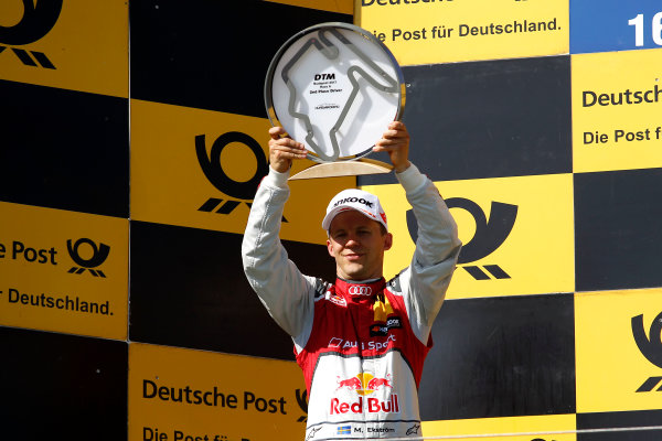 2017 DTM Round 3
Hungaroring, Budapest, Hungary.
Sunday 18 June 2017.
Podium: second place Mattias Ekström, Audi Sport Team Abt Sportsline, Audi A5 DTM
World Copyright: Alexander Trienitz/LAT Images
ref: Digital Image 2017-DTM-R3-HUN-AT1-2761